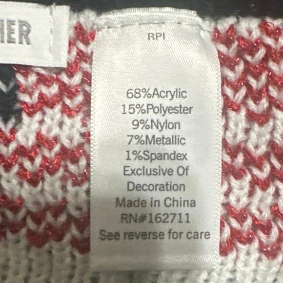 Christmas skirt and top. Celebrate Together! Holiday out fit women’s size Lg NWT - Picture 12 of 16